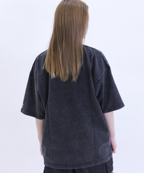 STARTER BLACK LABEL(スターターブラックレーベル)の「STARTER BLACK LABEL スターターブラックレーベル ケミカル加工Tシャツ(Tシャツ/カットソー・メンズ・その他1/チェック/ストライプ・M/L/LL)」の11枚目の写真