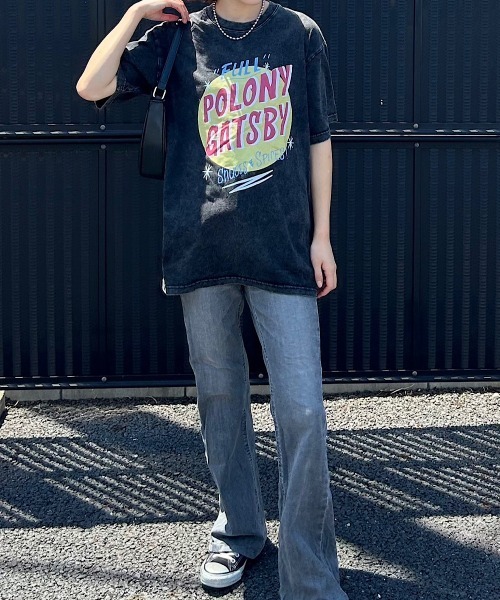 H.TOKYO(エイチトウキョウ)の「ピグメントグラフィックT(Tシャツ/カットソー・レディース・グレー・X-LARGE/LARGE)」の7枚目の写真