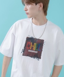 【SIDEWAY STANCE】オリジナル グラフィック プリント 半袖Tシャツ