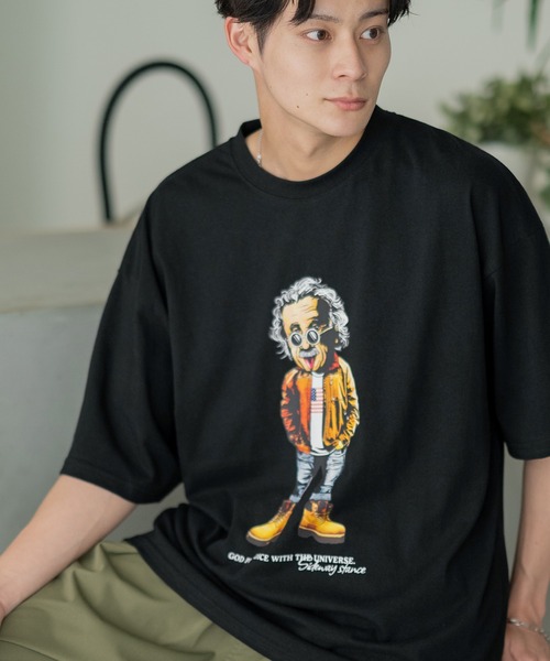 SIDEWAY STANCE(サイドウェイスタンス)の「【SIDEWAY STANCE】オリジナル グラフィック プリント 半袖Tシャツ(Tシャツ/カットソー・メンズ・グレー系2/ホワイト系2/グレー/ブラック/ブラック系2/パープル系/レッド系2/レッド系1/ホワイト系1/ホワイト系/グレー系1/ブラック系1/レッド/ホワイト/ブラック系/ブラック系3/ホワイト系3/ブラック系6/ホワイト系4/ホワイト系6/ブラック系その他6/ブラック系5/グレー系5/カーキ系4/ホワイト系5/ブラック系4・X-LARGE/LARGE/MEDIUM/SMALL)」の14枚目の写真