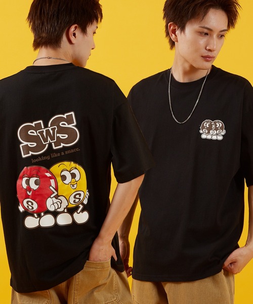 SIDEWAY STANCE(サイドウェイスタンス)の「【SIDEWAY STANCE】オリジナル グラフィック プリント 半袖Tシャツ(Tシャツ/カットソー・メンズ・グレー系2/ホワイト系2/グレー/ブラック/ブラック系2/パープル系/レッド系2/レッド系1/ホワイト系1/ホワイト系/グレー系1/ブラック系1/レッド/ホワイト/ブラック系/ブラック系3/ホワイト系3/ブラック系6/ホワイト系4/ホワイト系6/ブラック系その他6/ブラック系5/グレー系5/カーキ系4/ホワイト系5/ブラック系4・X-LARGE/LARGE/MEDIUM/SMALL)」の10枚目の写真