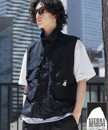 SIERRA DESIGNS | SIERRA DESIGNS(シエラデザインズ)別注ナイロンスタンドカラーベスト(ベスト)