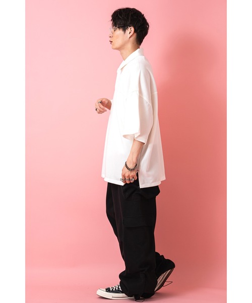 ankoROCK(アンコロック)の「a.p.o.v. 4連モンスターポケットドレープスウェットカーゴパンツ (カーゴパンツ・メンズ・ブラック/グレー・ONE SIZE)」の8枚目の写真