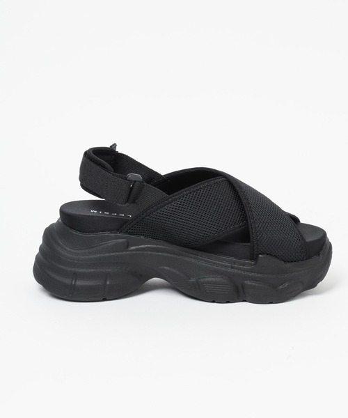 LEPSIM(レプシィム)の「クロスボリュームサンダル 118534(サンダル・レディース・アイボリー/ブラック/チャコールグレー・LARGE/MEDIUM)」の16枚目の写真