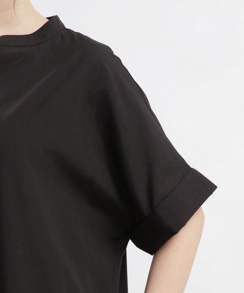 GLOBAL WORK Smile Seed Store（グローバルワーク スマイルシードストア）の「スキッパーシャツワンピース半袖/976997（シャツワンピース・レディース・ブラック/サックスブルー系/ブルー系その他2/ブルー系その他・MEDIUM/LARGE/X-LARGE/SMALL）」の19枚目の写真