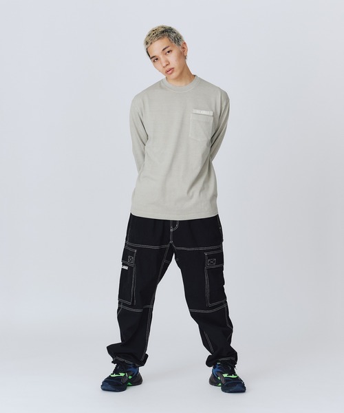 【セール】MILITARY POCKET L/S TEE（Tシャツ/カットソー）｜XLARGE（エクストララージ）
