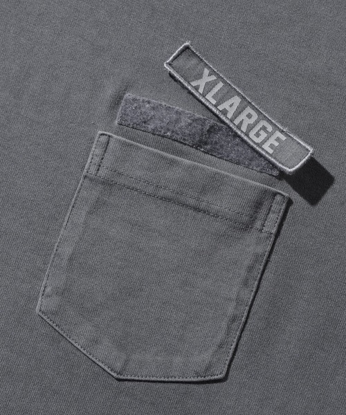 【セール】MILITARY POCKET L/S TEE（Tシャツ/カットソー）｜XLARGE（エクストララージ）