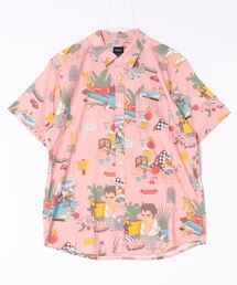 RVCA | RVCA メンズ 【LUKE P】 LUKE P SS ショートスリーブシャツ 【2024年夏モデル】/ルーカ総柄シャツ(シャツ/ブラウス)