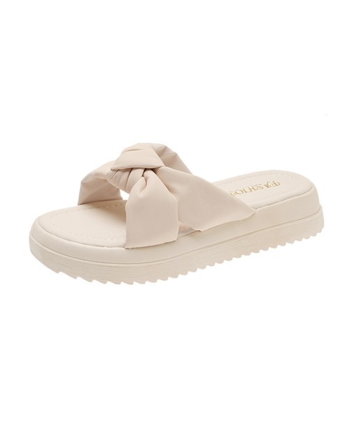 【ALDO】Maysee 厚底 ミュール サンダル ミッシーデミッシー missy des missy シワ加工 甲深ミュール
