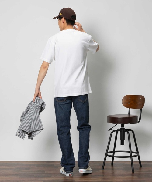 Levi's（リーバイス）の「【Levi's】ポケットＴシャツ（Tシャツ/カットソー・メンズ・オフホワイト・M/S/L）」の3枚目の写真