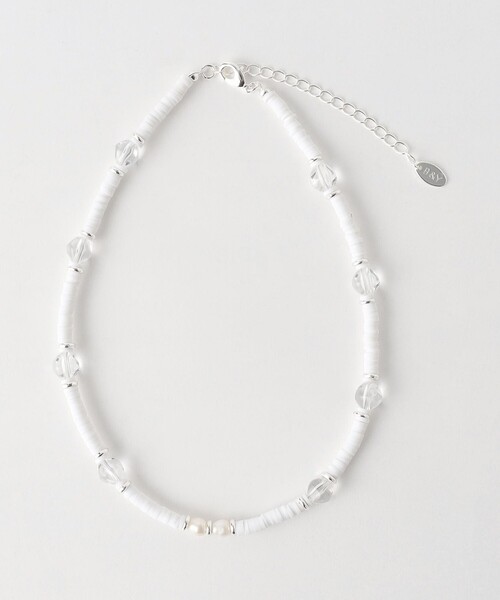 BEAUTY&YOUTH UNITED ARROWS（ビューティーアンドユースユナイテッドアローズ）の「スライスパーツ ボール ネックレス（ネックレス・レディース・シルバー・FREE）」の3枚目の写真