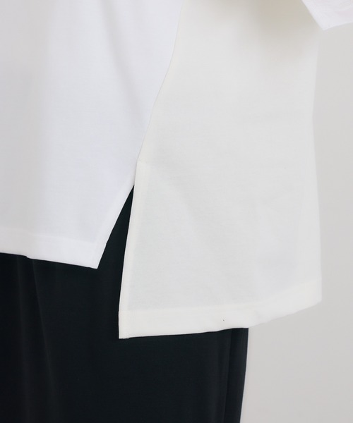 1％（イチ パーセント）の「1% WONDER刺繍Tシャツ（Tシャツ/カットソー・レディース・ブラック/ホワイト・FREE）」の6枚目の写真