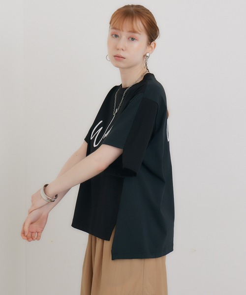 1％（イチ パーセント）の「1% WONDER刺繍Tシャツ（Tシャツ/カットソー・レディース・ブラック/ホワイト・FREE）」の22枚目の写真