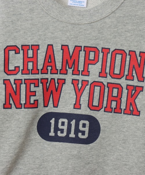 Champion（チャンピオン）の「【Champion/チャンピオン】キッズ クルーネックスウェットシャツ（スウェット・キッズ・グレー/ネイビー/オートミール/グレー系1・100/110/120/130/140/150/160）」の15枚目の写真