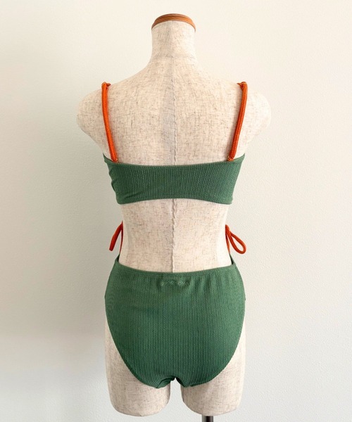 ARCOMISMO サイドカッティングワンピース/水着 ( グリーン ) セール】サイドカッティングワンピース/水着（水着）｜ARCOMISMO