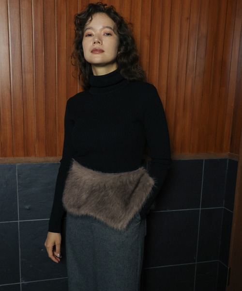 select MOCA（セレクトモカ）の「2WAYフェイクファーベルト（ベルト