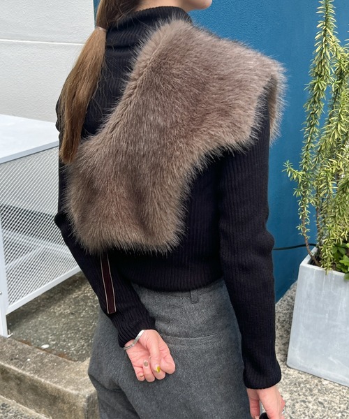 select MOCA（セレクトモカ）の「2WAYフェイクファーベルト（ベルト