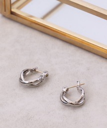 Three Four Time | スクリューフープK18ポストピアス(ピアス（両耳用）)