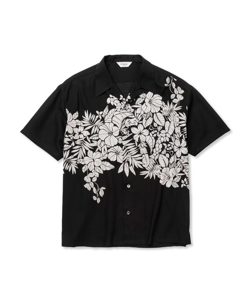 CALEE(キャリー)の「R/P PANEL PRINT ALOHA SH <EXCLUSIVE>(シャツ/ブラウス・メンズ・ブラック・MEDIUM/LARGE/X-LARGE)」の2枚目の写真