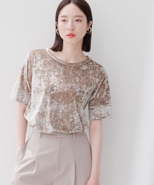 セール】ベロアカットT135797（Tシャツ/カットソー）｜Andemiu