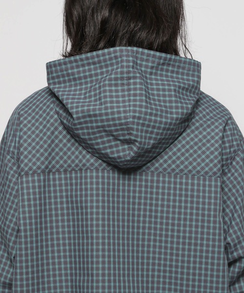 niko and...（ニコアンド）の「フード付きチェックシャツ（シャツ/ブラウス・メンズ・オレンジ/グリーン・MEDIUM/LARGE）」の22枚目の写真