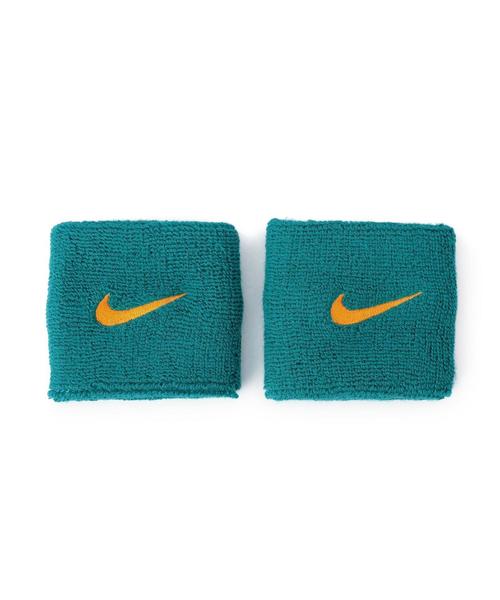 NIKE（ナイキ）の「NIKE（ナイキ） スウィッシュ リストバンド（スポーツグッズ・メンズ・ホワイト/ブラック/レッド/ケリー・フリー）」の4枚目の写真