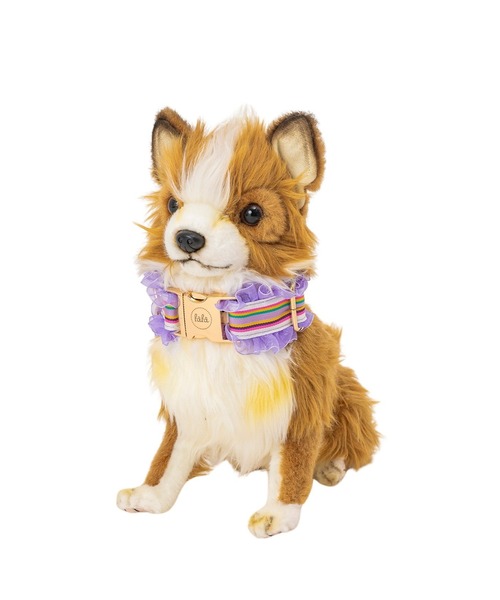 fafa（フェフェ）の「WILLOW ROSE | ドッグカラー（リード/ハーネス/首輪・レディース・B/A・MEDIUM）」の2枚目の写真