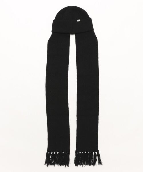 OVERRIDE（オーバーライド）の「OVERRIDE  KNIT WINTER SCARF WATCH SG / オーバーライド（ニットキャップ/ビーニー・レディース・ブルー/ブラック/ホワイト・57~59cm）」の11枚目の写真