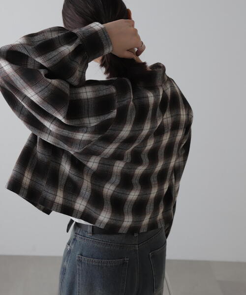 FREE'S MART（フリーズマート）の「◆ビッグポケットショート丈シャツ（シャツ/ブラウス・レディース・ブラウン系その他/ブルー/ワンウォッシュ/ホワイト・FREE）」の20枚目の写真