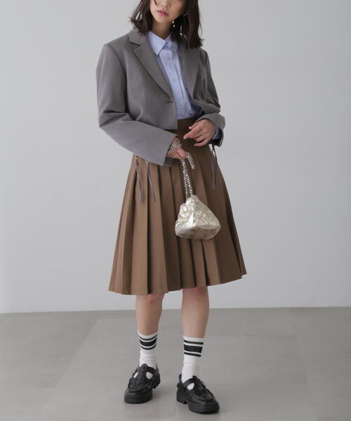 FREE'S MART（フリーズマート）の「◆ビッグポケットショート丈シャツ（シャツ/ブラウス・レディース・ブラウン系その他/ブルー/ワンウォッシュ/ホワイト・FREE）」の10枚目の写真