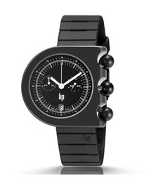 「LIP/リップ」マッハ 2000 クロノグラフ ブラック ラバー