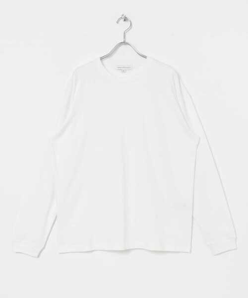 URBAN RESEARCH(アーバンリサーチ)の「カシミヤタッチロングスリーブ Tシャツ(Tシャツ/カットソー・メンズ・ネイビー/ブラック/グレー系その他/ホワイト・MEDIUM/LARGE)」の8枚目の写真