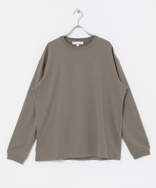 セール】カシミヤタッチロングスリーブ Tシャツ（Tシャツ