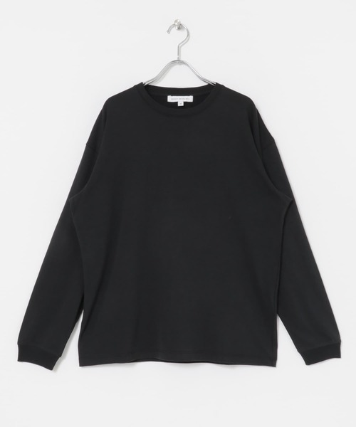 READYMADE ブラック ロングスリーブTシャツ スビンプラチナム テーラードロングスリーブTシャツ | ＋CLOTHET