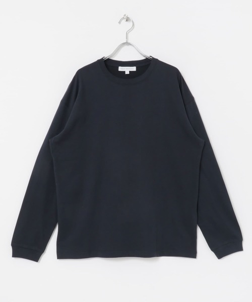 URBAN RESEARCH(アーバンリサーチ)の「カシミヤタッチロングスリーブ Tシャツ(Tシャツ/カットソー・メンズ・ネイビー/ブラック/グレー系その他/ホワイト・MEDIUM/LARGE)」の11枚目の写真