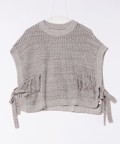 チャイハネ（チャイハネ）の「【チャイハネ】ルルニ ニットトップス（ニット/セーター・レディース・ベージュ/ブラック・FREE）」の7枚目の写真