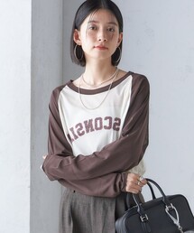St.Johns 3rd club（セントジョンズサードクラブ）の「St.Johns 3rd club:〈洗濯機可能〉シアー ベースボール TEE（Tシャツ/カットソー）」