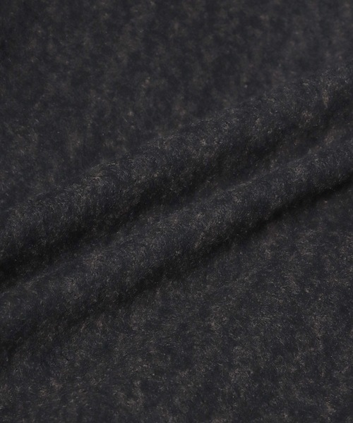 ANPAS(アンパス)の「ANPAS Melton Chester Coat/ANPAS 別注 メルトン オーバーサイズ チェスターコート レディース メンズ(チェスターコート・メンズ・グレー系その他・LL/M/L)」の7枚目の写真