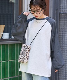 FREAK'S STORE | 限定展開　裏毛 異素材 ドッキング 2WAY ビッグ プルオーバー(スウェット)