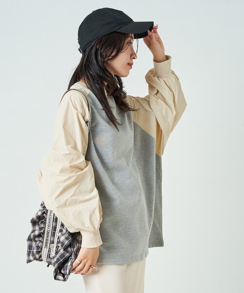 DRIES VAN NOTEN 裏毛×ニットコンビプルオーバー DRIES VAN NOTEN 裏毛×ニットコンビプルオーバー FREAK'S STORE
