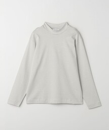 green label relaxing | L/A ポンチ ボーダー モックネック Tシャツ(Tシャツ/カットソー)