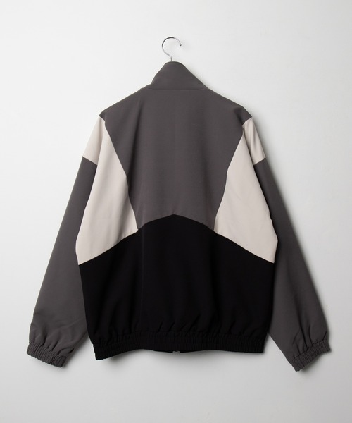 BROWNY（ブラウニー）の「BROWNY/トロミスタンドブルゾン（ブルゾン・メンズ・チャコール/サックスブルー・LARGE/MEDIUM）」の19枚目の写真