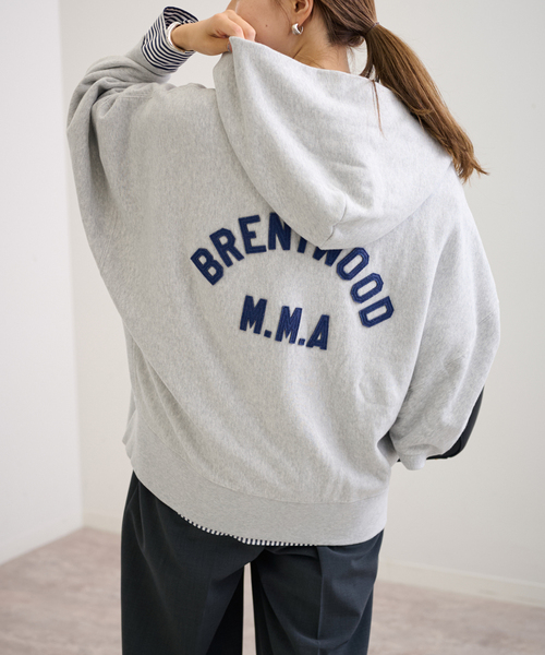 美品♦︎mean machine age別注BRENTWOOD F/Z パーカー FRAMeWORK（フレームワーク）の「mean machine age 別注