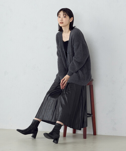 COMME CA ISM / コムサイズム 【接触冷感・ＵＶカット】夏定番の着流しカーディガン COMME CA ISM カーディガン 「接触冷感・UVカット」夏定番の