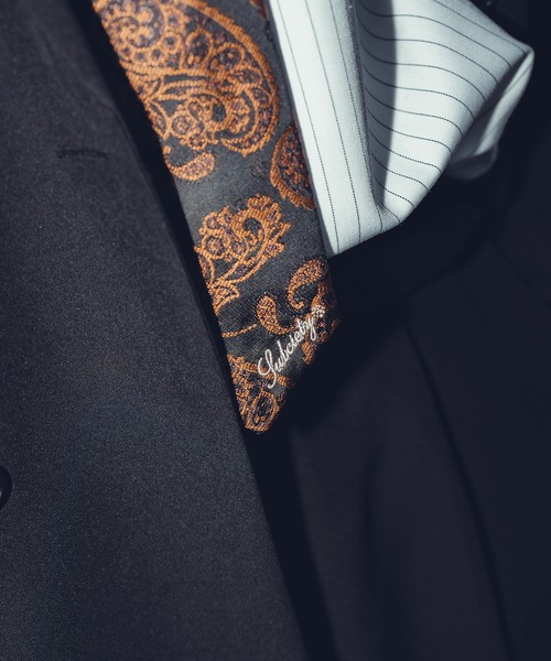 ショベルっちページ サブサエティ ペイズリー ジャガード セットアップ L Subciety（サブサエティ）の「PAISLEY TIE（ネクタイ）」 - WEAR