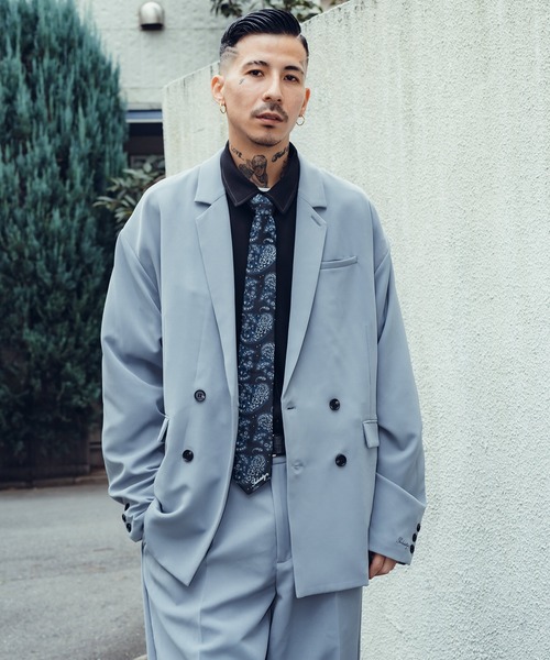 ショベルっちページ サブサエティ ペイズリー ジャガード セットアップ L Subciety（サブサエティ）の「PAISLEY TIE（ネクタイ）」 - WEAR