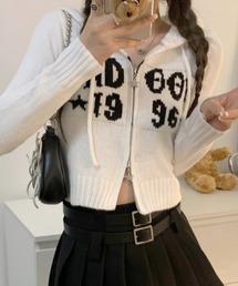 LADY LIKE（レディライク）の「フロントロゴニットパーカー（パーカー）」