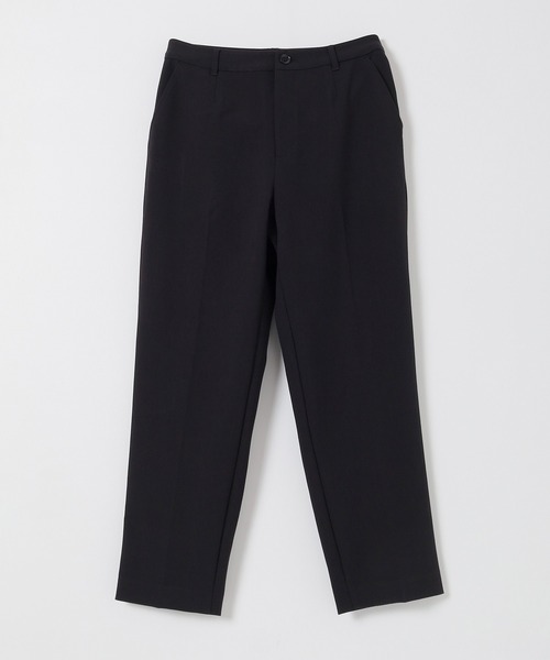 GLACIER lusso(グラシアルッソ)の「【抗菌防臭】テーパードパンツ(スラックス・レディース・チャコール/ネイビー/ベージュ/ブラック・S/M/L/LL)」の21枚目の写真