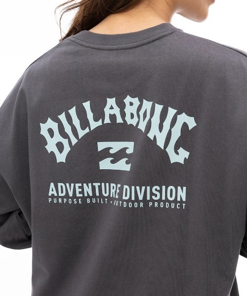 BILLABONG（ビラボン）の「BILLABONG レディース ADIV LOGO WARM LS TE ロンＴ 【2024年秋冬モデル】/ビラボンバックプリント長袖ロンT（Tシャツ/カットソー・レディース・ライトブルー/ホワイト系その他/スミクロ・MEDIUM/LARGE）」の7枚目の写真