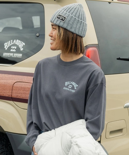 BILLABONG（ビラボン）の「BILLABONG レディース ADIV LOGO WARM LS TE ロンＴ 【2024年秋冬モデル】/ビラボンバックプリント長袖ロンT（Tシャツ/カットソー・レディース・ライトブルー/ホワイト系その他/スミクロ・MEDIUM/LARGE）」の11枚目の写真